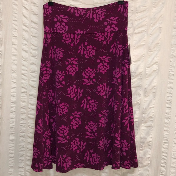 LuLaRoe Dresses & Skirts - LuLaRoe Azure Floral Skirt